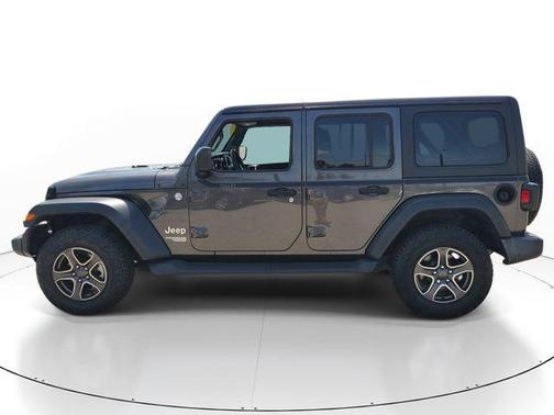 Granite Crystal Metallic Clearcoat 2018 Jeep Wrangler Unlimited Sport
