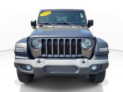 Granite Crystal Metallic Clearcoat 2018 Jeep Wrangler Unlimited Sport