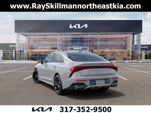Gray 2026 Kia K5 GT-Line AWD