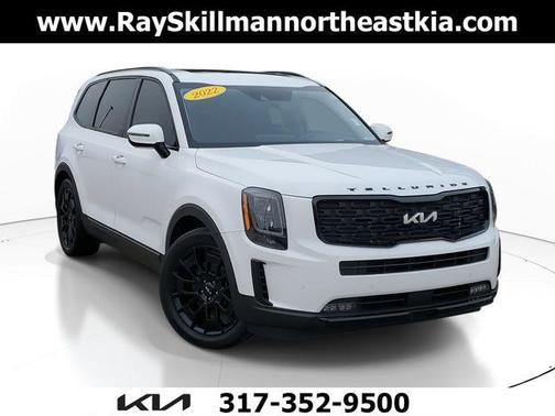 Glacial White Pearl 2022 Kia Telluride SX