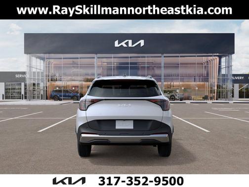 White Pearl 2026 Kia Sportage EX