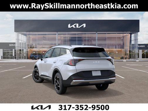 White Pearl 2026 Kia Sportage EX