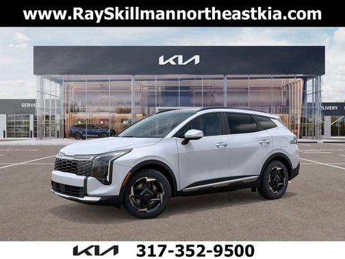 White Pearl 2026 Kia Sportage EX