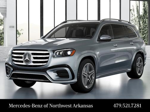 Cirrus Silver Metallic 2025 Mercedes-Benz GLS 450