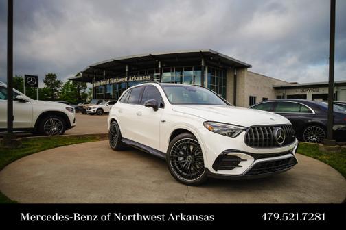 Polar White 2024 Mercedes-Benz AMG GLC 43