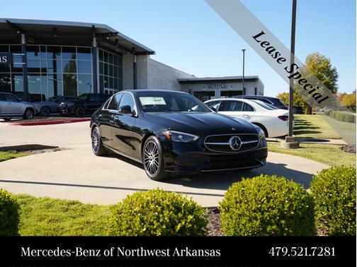 Black 2026 Mercedes-Benz C-Class