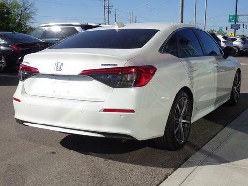 Platinum White Pearl 2023 Honda Civic Touring