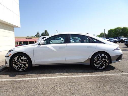Serenity White 2024 Hyundai IONIQ 6 SEL