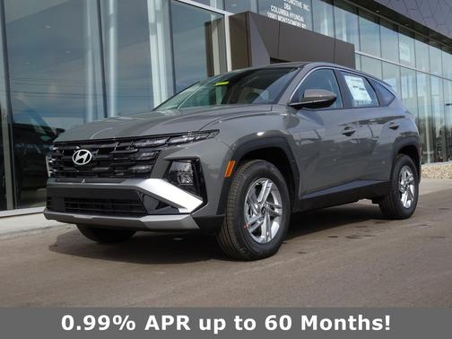 Hampton Gray 2026 Hyundai TUCSON SE
