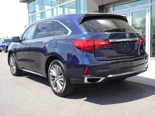 Fathom Blue Pearl 2017 Acura MDX 3.5L w/Technology Package