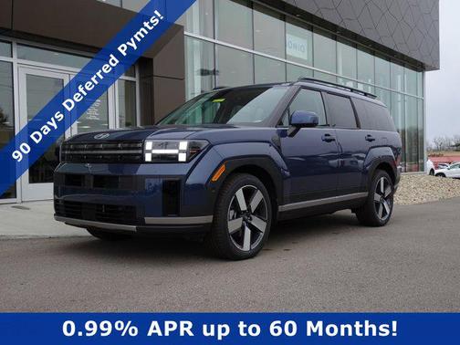 Atlantis Blue 2026 Hyundai SANTA FE Limited