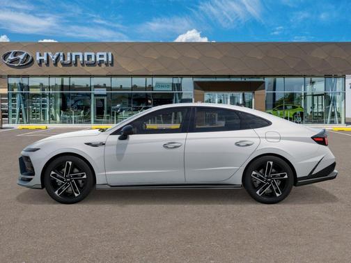 Serenity White 2026 Hyundai SONATA N Line
