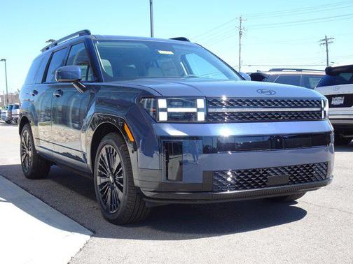 Atlantis Blue 2026 Hyundai SANTA FE HEV Calligraphy