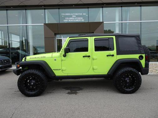 Hypergreen Clearcoat 2016 Jeep Wrangler Unlimited Rubicon