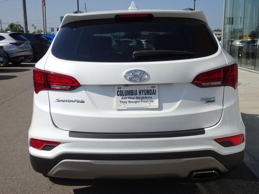 Frost White Pearl 2017 Hyundai Santa Fe Sport 2.4L