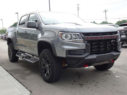 Satin Steel Metallic 2022 Chevrolet Colorado ZR2