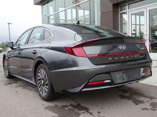 Portofino Gray 2023 Hyundai SONATA Hybrid SE