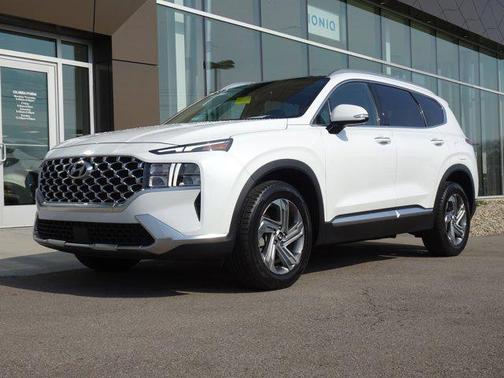 Quartz White 2022 Hyundai SANTA FE SEL 2.4