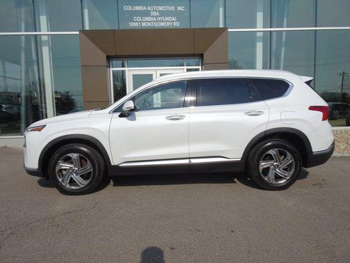 Quartz White 2022 Hyundai SANTA FE SEL 2.4