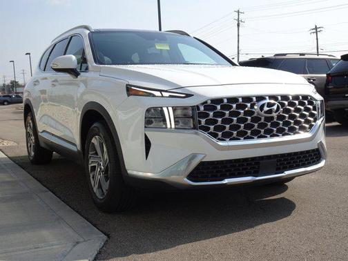 Quartz White 2022 Hyundai SANTA FE SEL 2.4