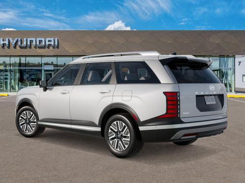 Creamy White Pearl 2026 Hyundai Palisade Hybrid SEL Premium 8P