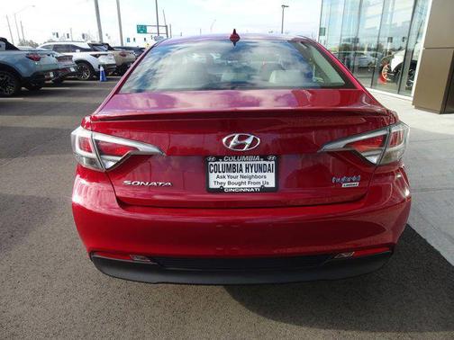 Venetian Red Pearl 2016 Hyundai SONATA Hybrid Limited