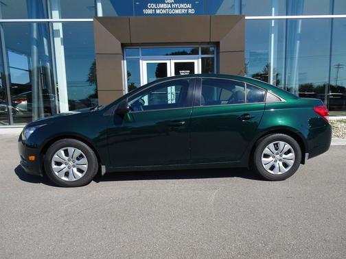 Rainforest Green Metallic 2014 Chevrolet Cruze LS
