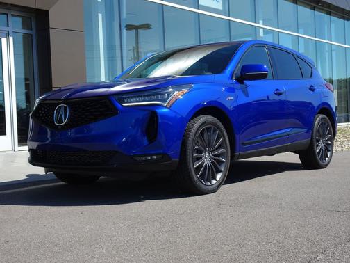 Apex Blue Pearl 2024 Acura RDX A-Spec Advance Package