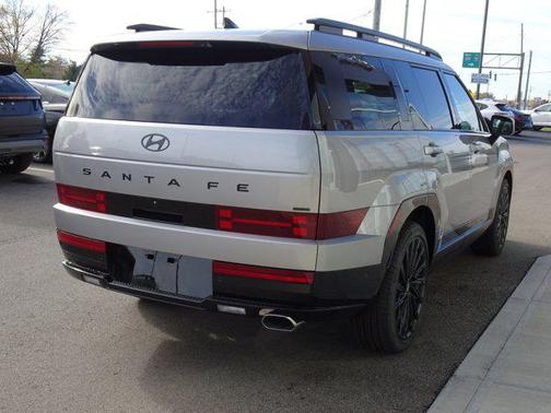 Shimmering Silver 2025 Hyundai SANTA FE Calligraphy