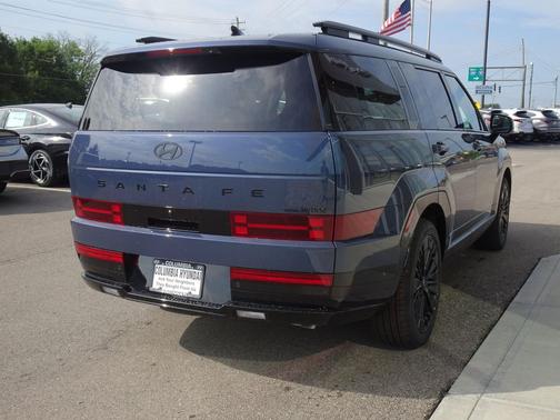 Atlantis Blue 2026 Hyundai SANTA FE HEV Calligraphy