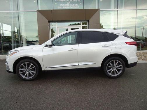 Platinum White Pearl 2020 Acura RDX Technology Package