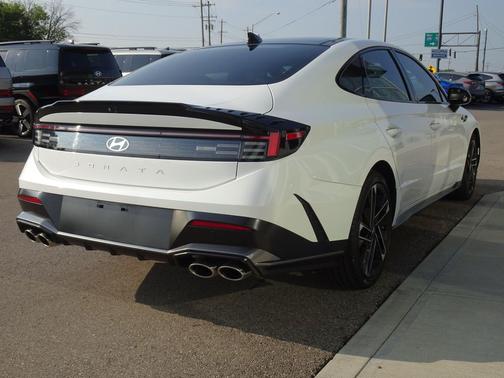 Serenity White 2024 Hyundai SONATA N Line