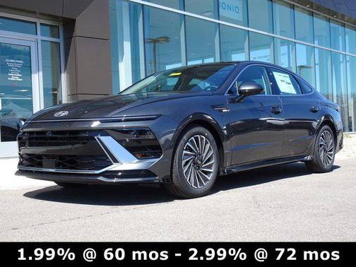 Portofino Gray 2026 Hyundai SONATA Hybrid Limited