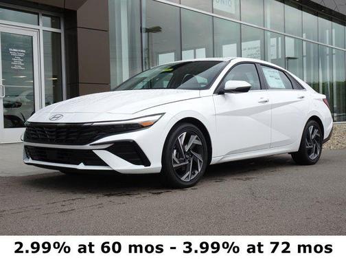 Serenity White 2026 Hyundai ELANTRA Limited