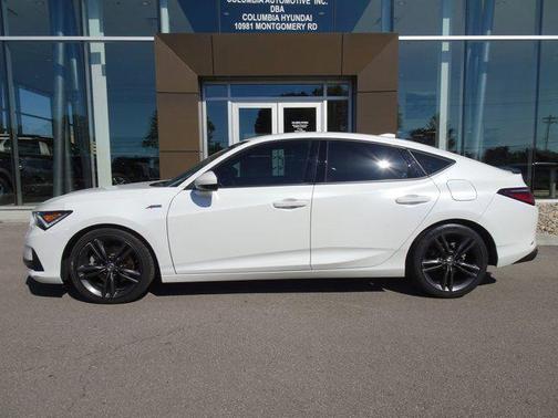 Platinum White Pearl 2023 Acura Integra A-SPEC