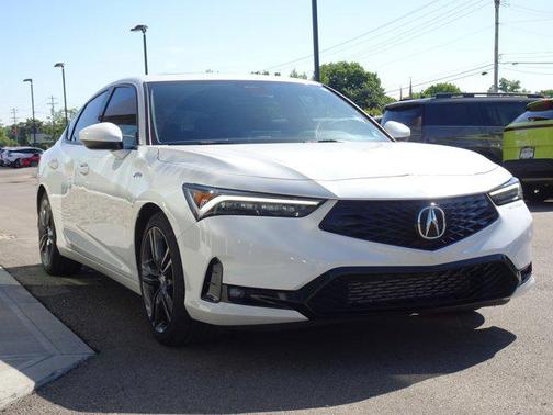 Platinum White Pearl 2023 Acura Integra A-SPEC