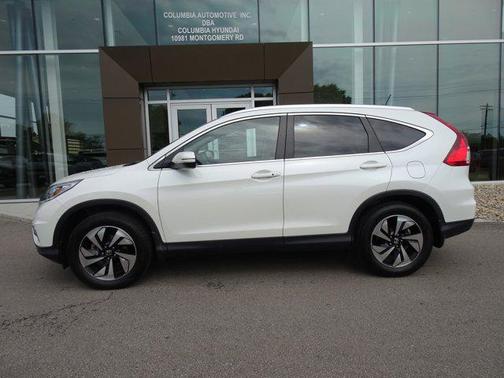 White Diamond Pearl 2015 Honda CR-V Touring