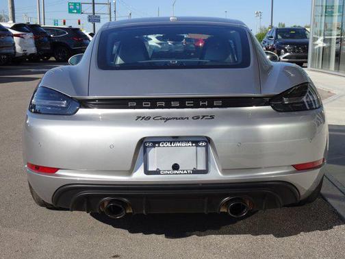 GT Silver Metallic 2023 Porsche 718 Cayman GTS 4.0