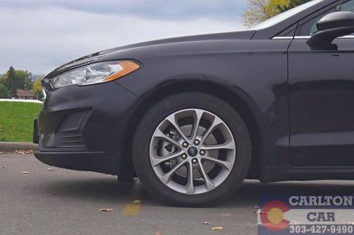 Black 2020 Ford Fusion SE