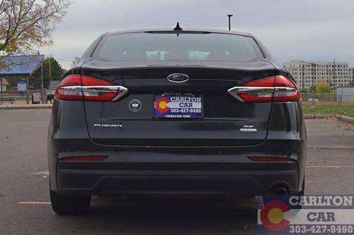 Black 2020 Ford Fusion SE