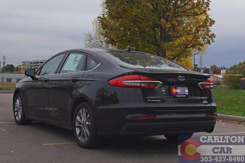 Black 2020 Ford Fusion SE