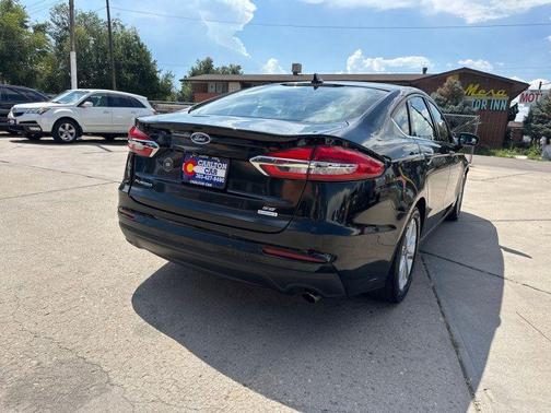 Black 2020 Ford Fusion SE