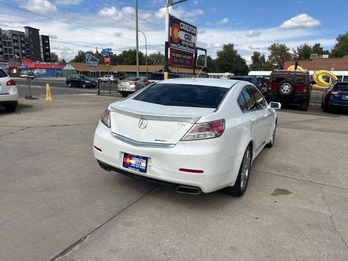White 2013 Acura TL Advance