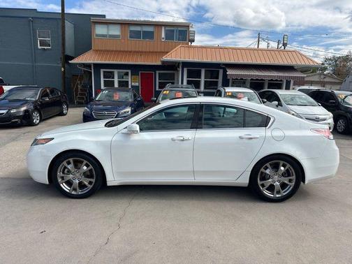White 2013 Acura TL Advance