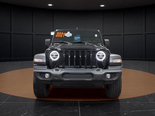 Black Clearcoat 2021 Jeep Wrangler Unlimited Sport Altitude