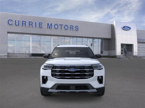 Space White Metallic 2026 Ford Explorer Active