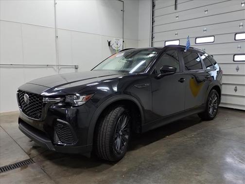 JET BLACK MICA 2025 Mazda CX-70 3.3 TURBO PREFERRED PACKAGE