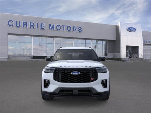 Space White Metallic 2026 Ford Explorer ST