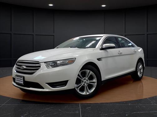 WHITE PLATINUM MET TRI-COAT 2014 Ford Taurus SEL