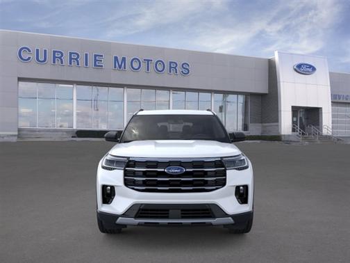 Star White Metallic Tri-Coat 2026 Ford Explorer Active